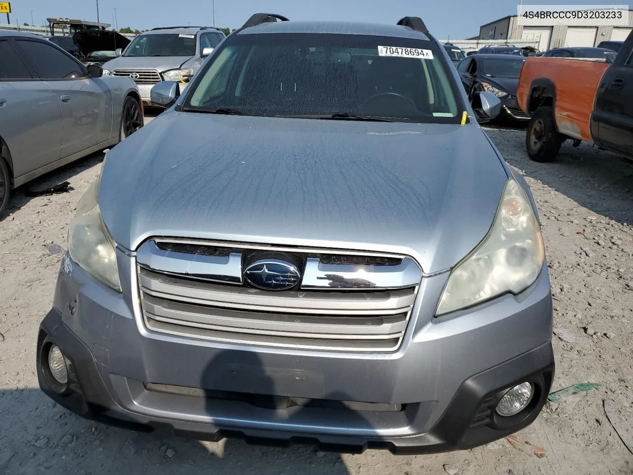 2013 Subaru Outback 2.5I Premium VIN: 4S4BRCCC9D3203233 Lot: 70478694