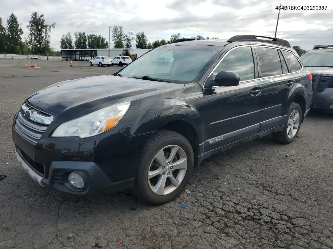 2013 Subaru Outback 2.5I Limited VIN: 4S4BRBKC4D3290387 Lot: 71051194