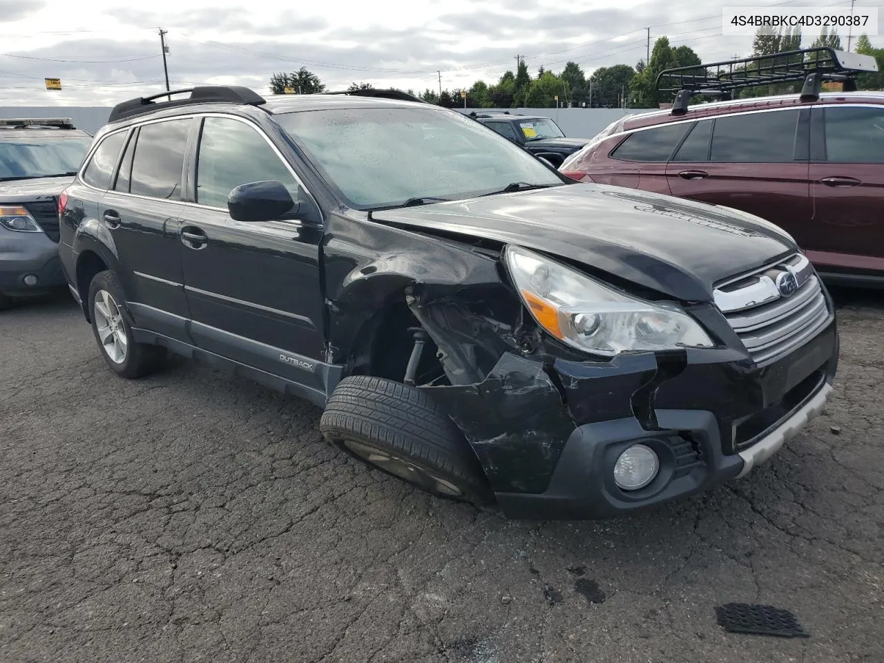 2013 Subaru Outback 2.5I Limited VIN: 4S4BRBKC4D3290387 Lot: 71051194