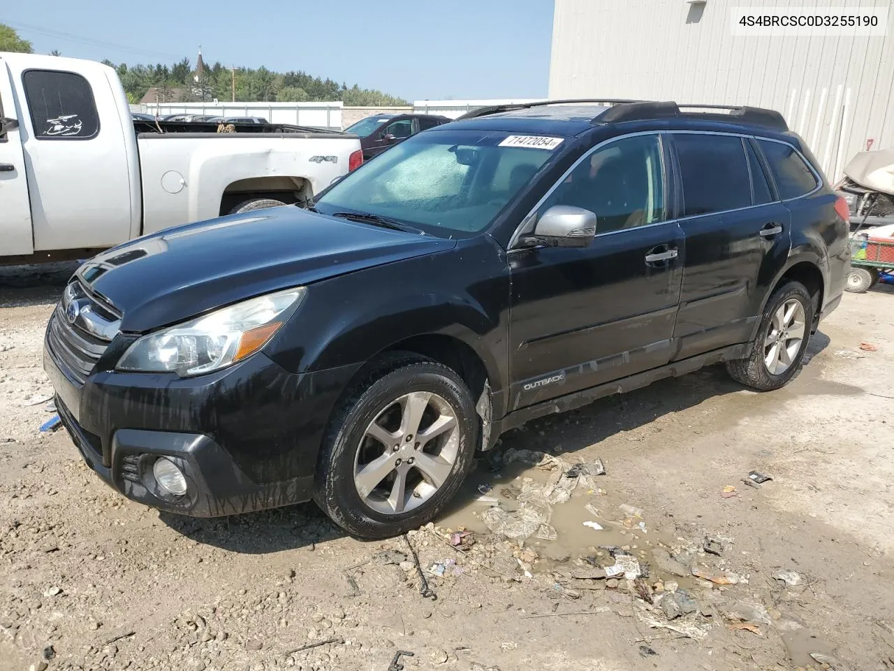 4S4BRCSC0D3255190 2013 Subaru Outback 2.5I Limited