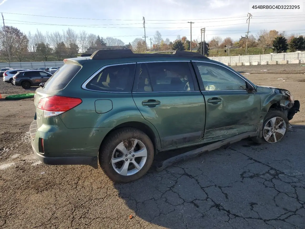 4S4BRBGC4D3223295 2013 Subaru Outback 2.5I Premium
