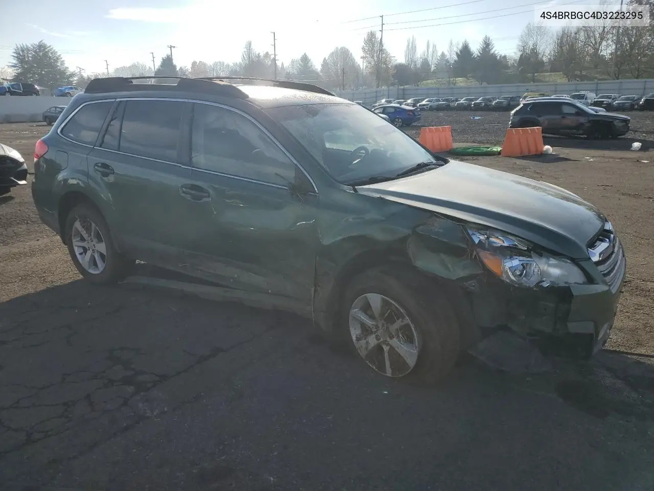 4S4BRBGC4D3223295 2013 Subaru Outback 2.5I Premium