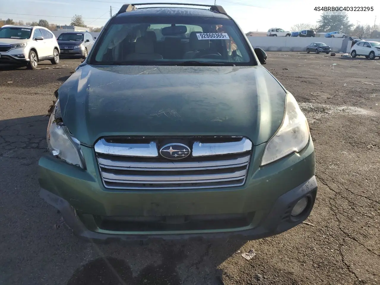 4S4BRBGC4D3223295 2013 Subaru Outback 2.5I Premium
