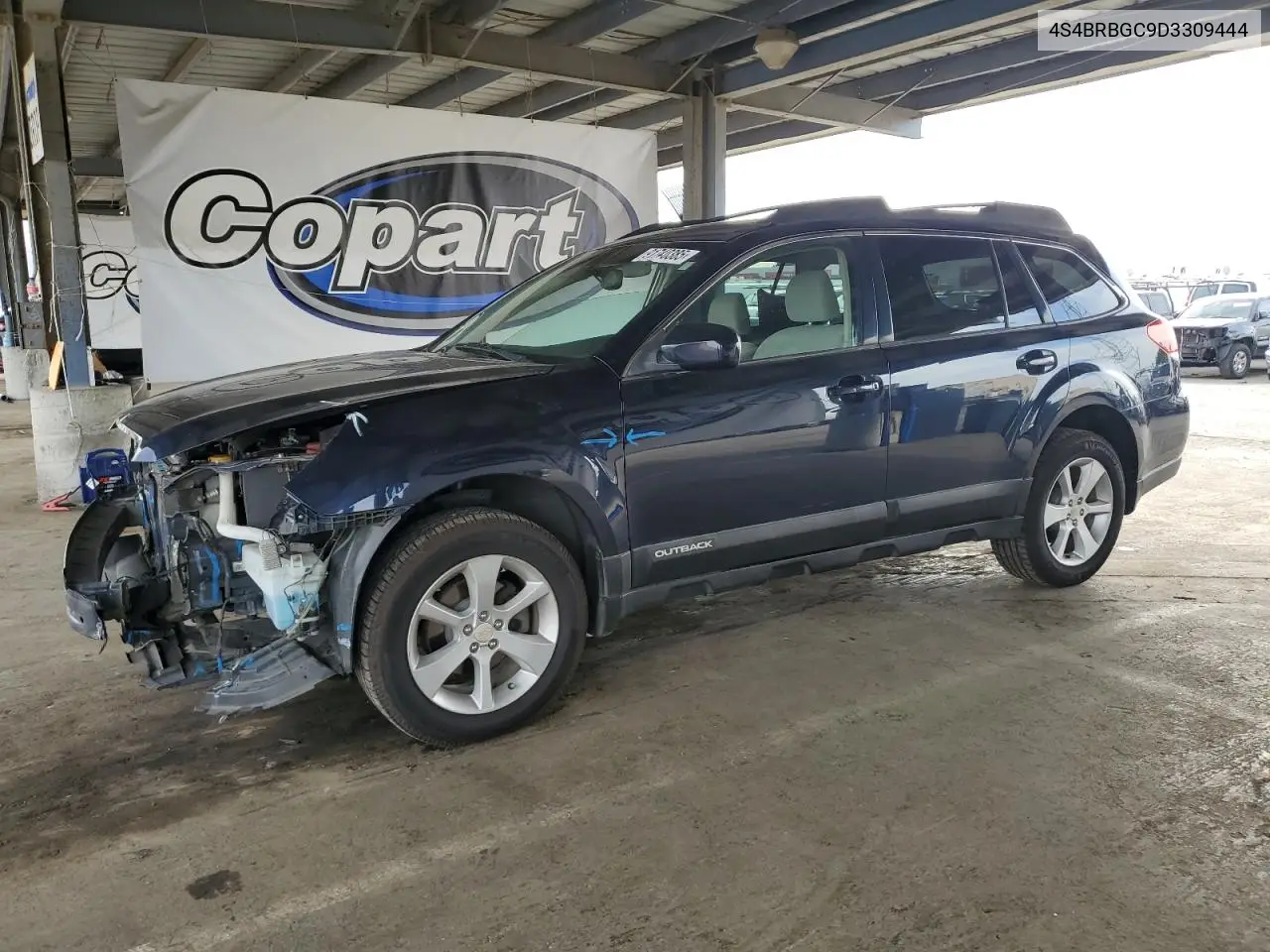 4S4BRBGC9D3309444 2013 Subaru Outback 2.5I Premium
