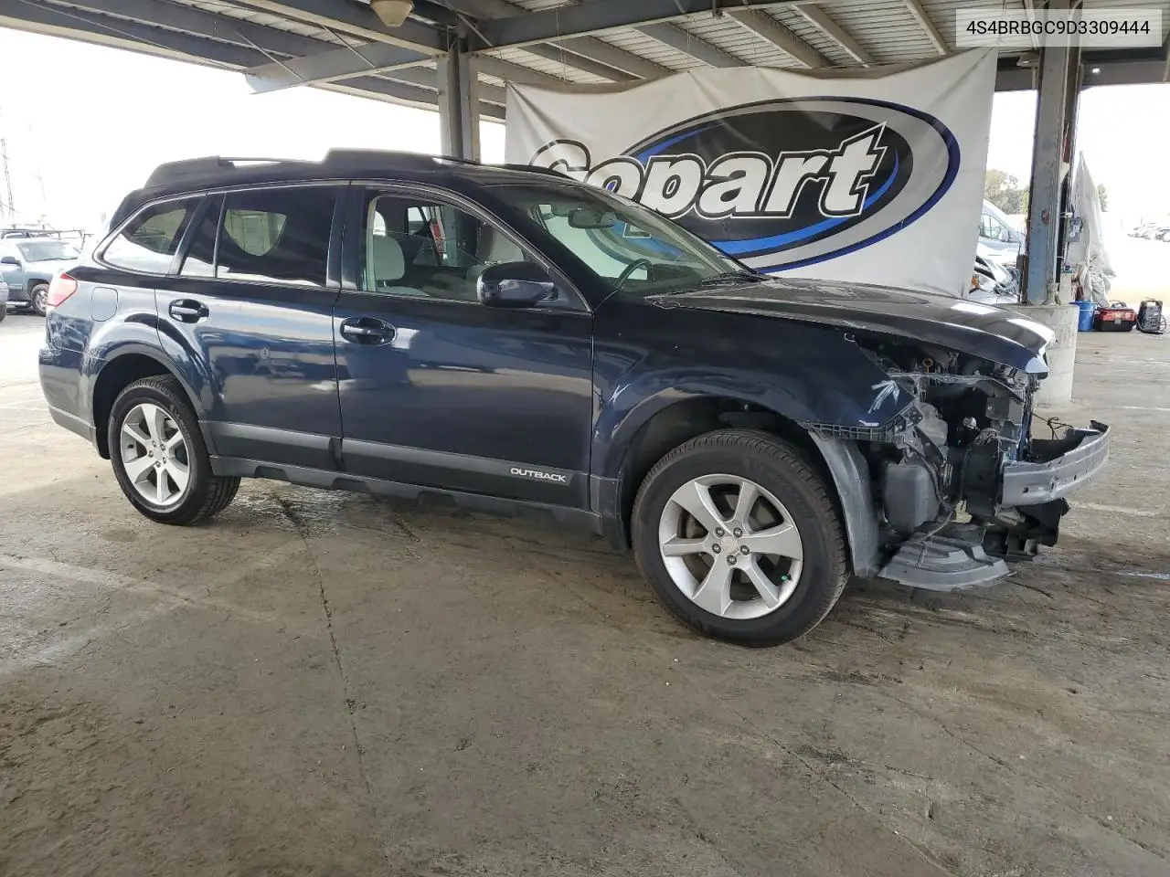 4S4BRBGC9D3309444 2013 Subaru Outback 2.5I Premium