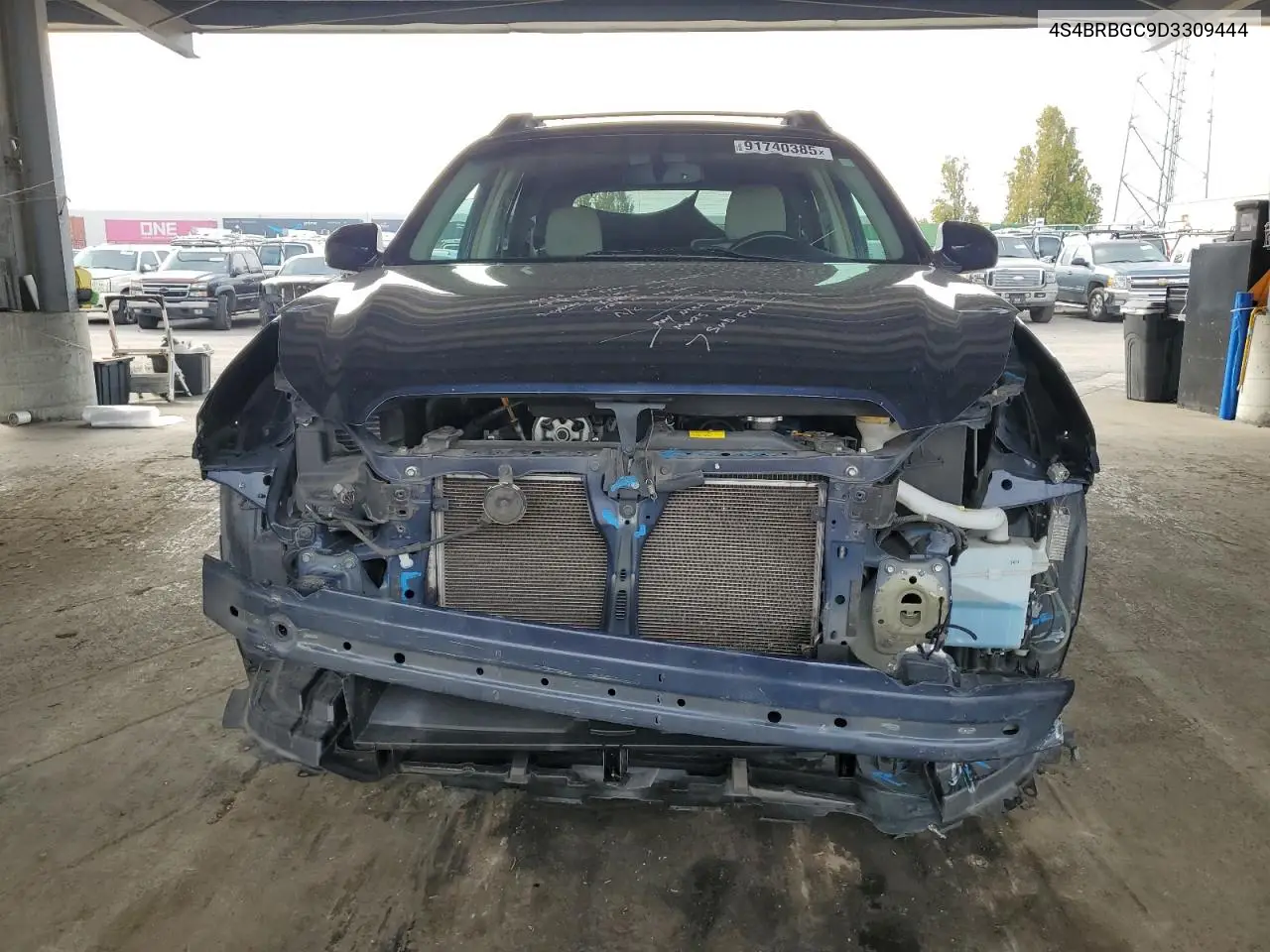 4S4BRBGC9D3309444 2013 Subaru Outback 2.5I Premium