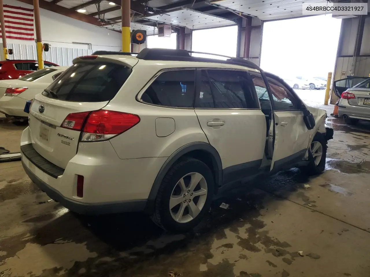 4S4BRBCC4D3321927 2013 Subaru Outback 2.5I Premium