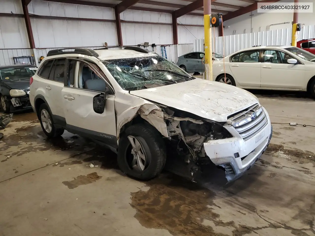 4S4BRBCC4D3321927 2013 Subaru Outback 2.5I Premium