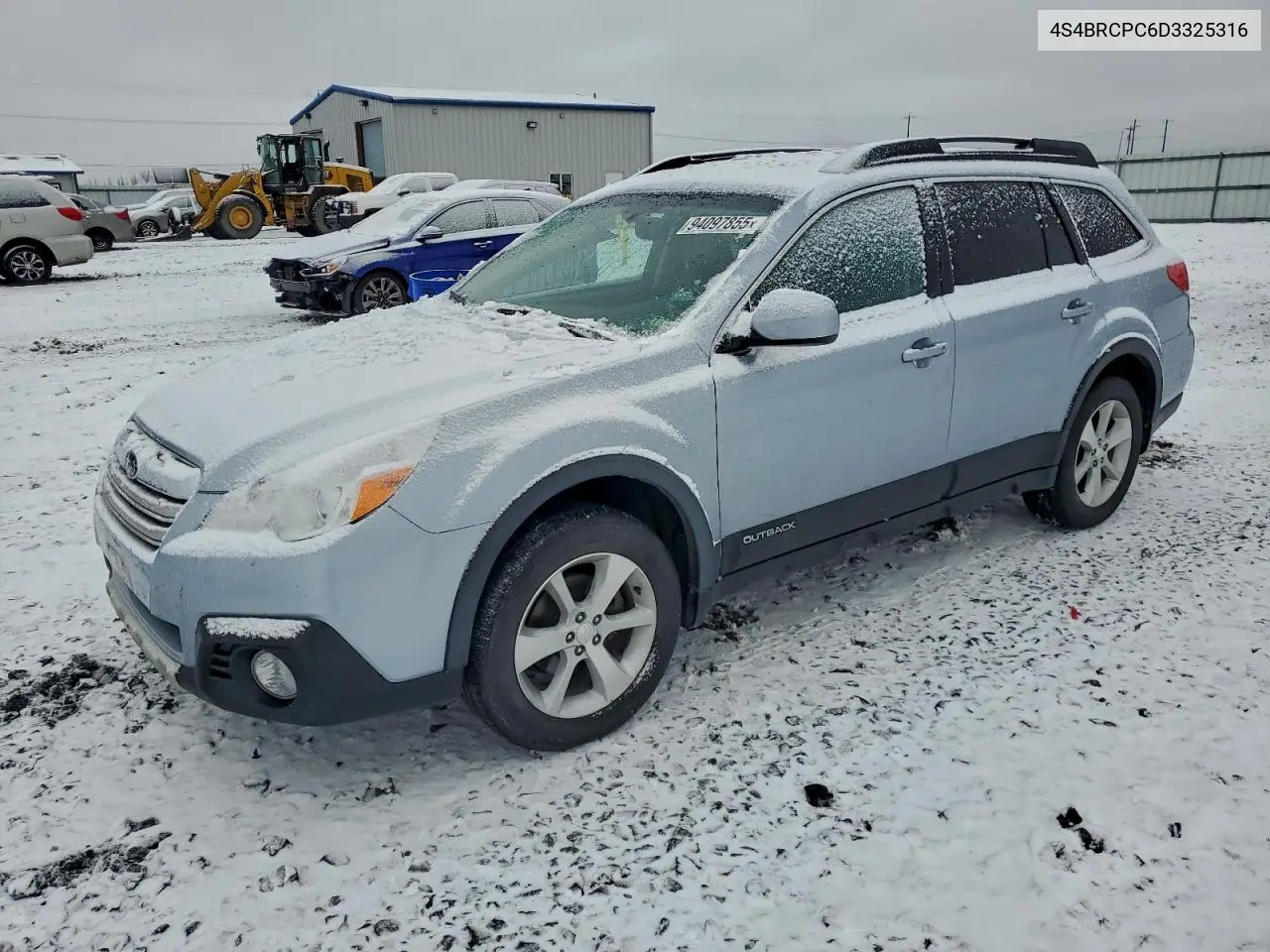 4S4BRCPC6D3325316 2013 Subaru Outback 2.5I Limited
