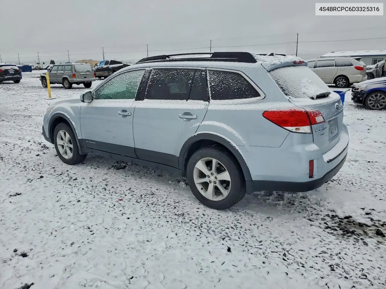 4S4BRCPC6D3325316 2013 Subaru Outback 2.5I Limited