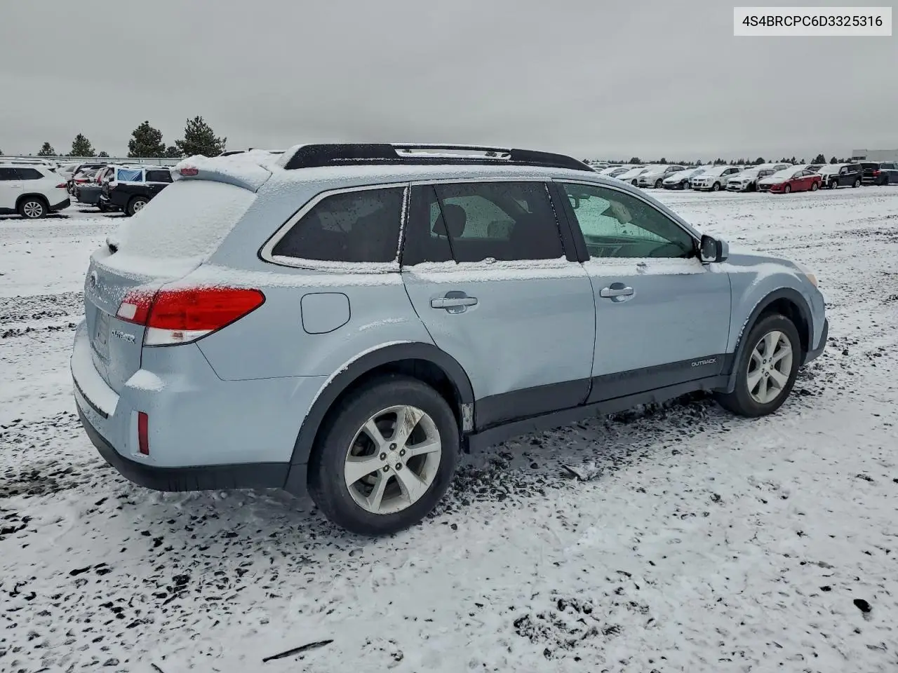 4S4BRCPC6D3325316 2013 Subaru Outback 2.5I Limited
