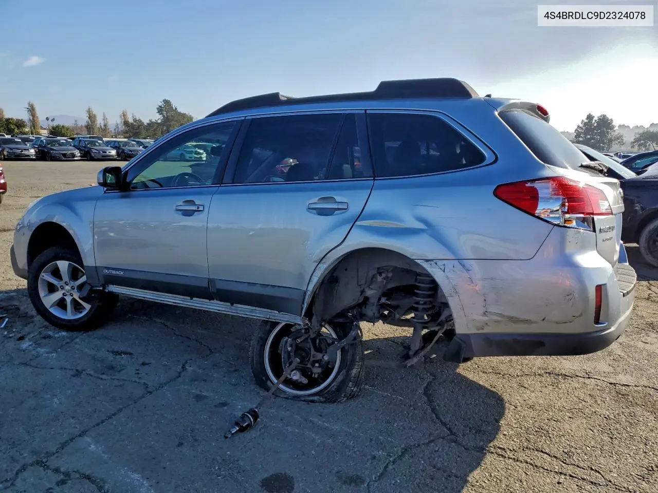 4S4BRDLC9D2324078 2013 Subaru Outback 3.6R Limited