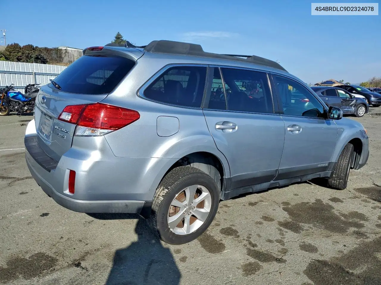 4S4BRDLC9D2324078 2013 Subaru Outback 3.6R Limited