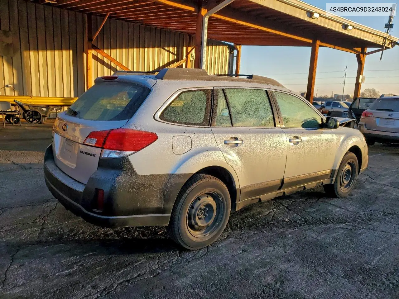 4S4BRCAC9D3243024 2013 Subaru Outback 2.5I