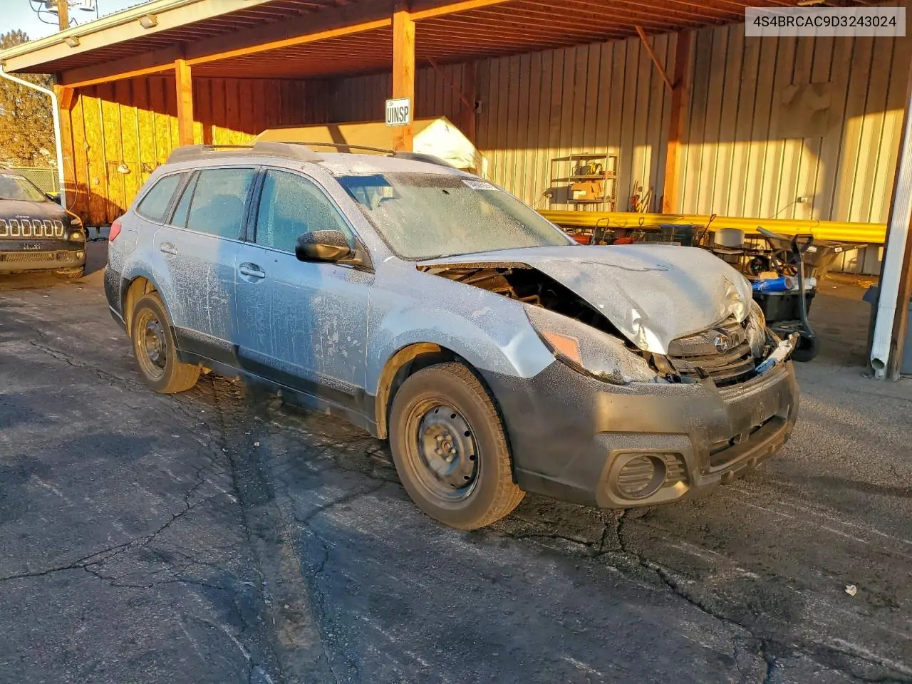 4S4BRCAC9D3243024 2013 Subaru Outback 2.5I