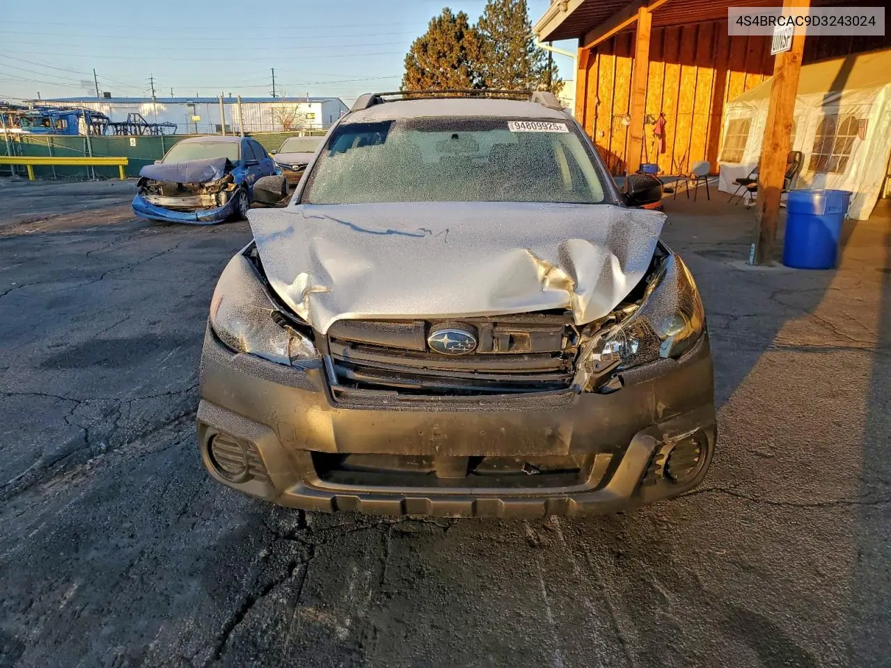 4S4BRCAC9D3243024 2013 Subaru Outback 2.5I