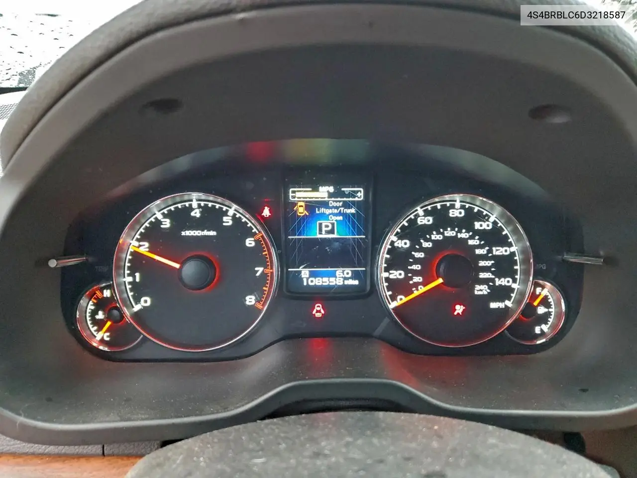 4S4BRBLC6D3218587 2013 Subaru Outback 2.5I Limited
