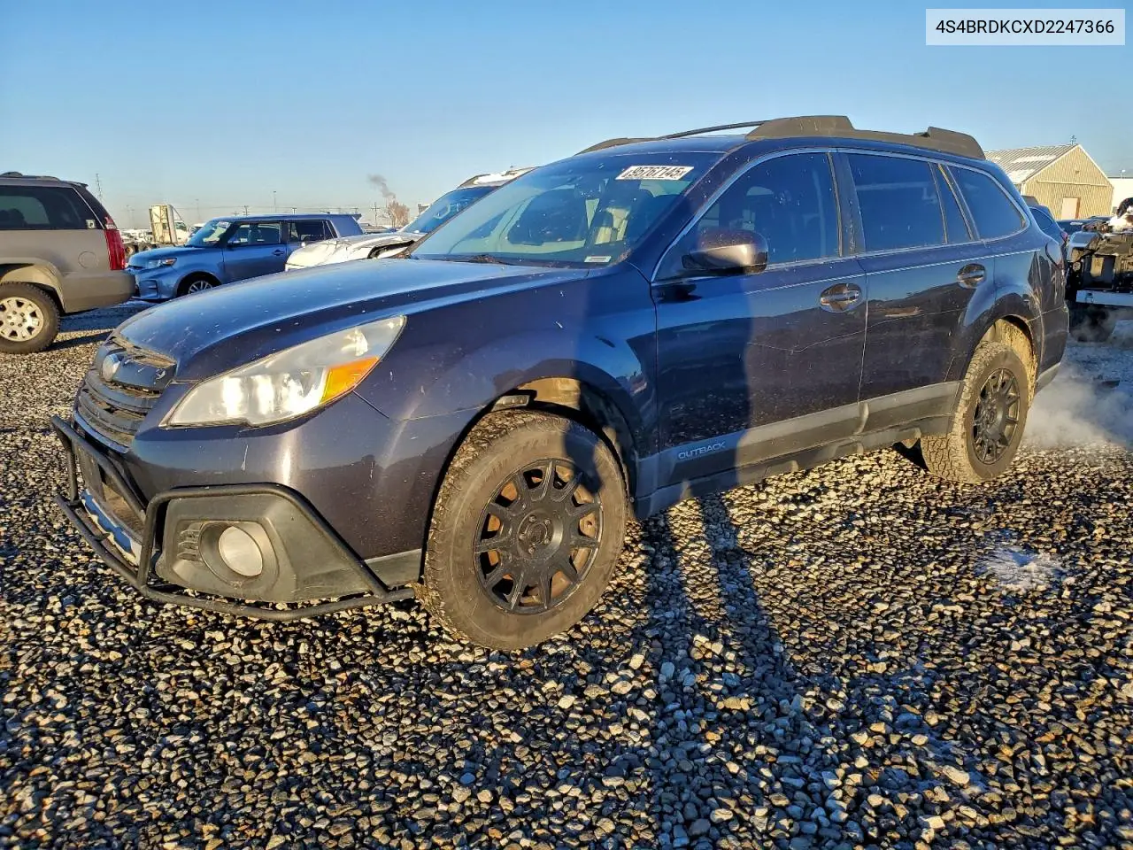 4S4BRDKCXD2247366 2013 Subaru Outback 3.6R Limited