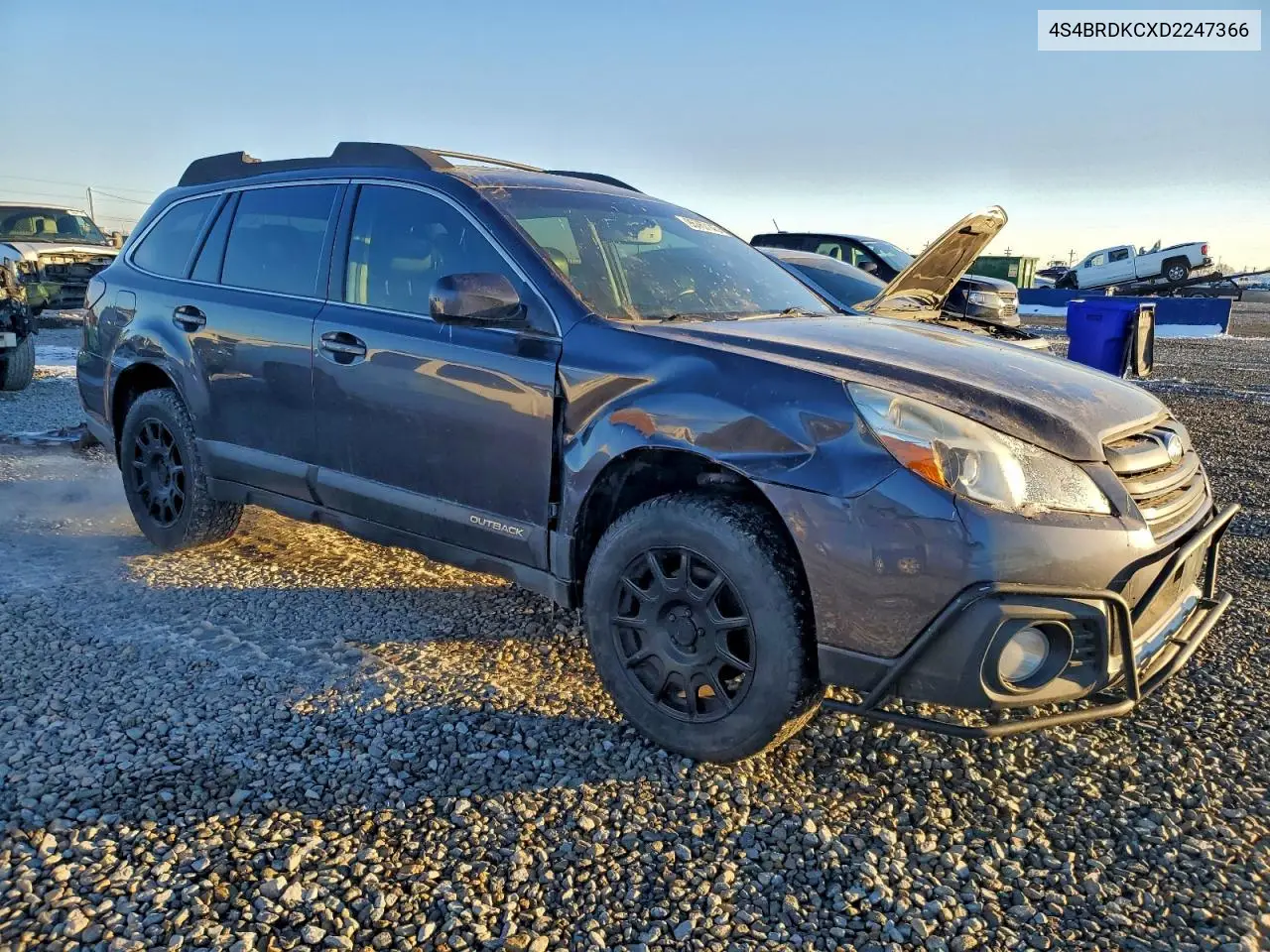 4S4BRDKCXD2247366 2013 Subaru Outback 3.6R Limited