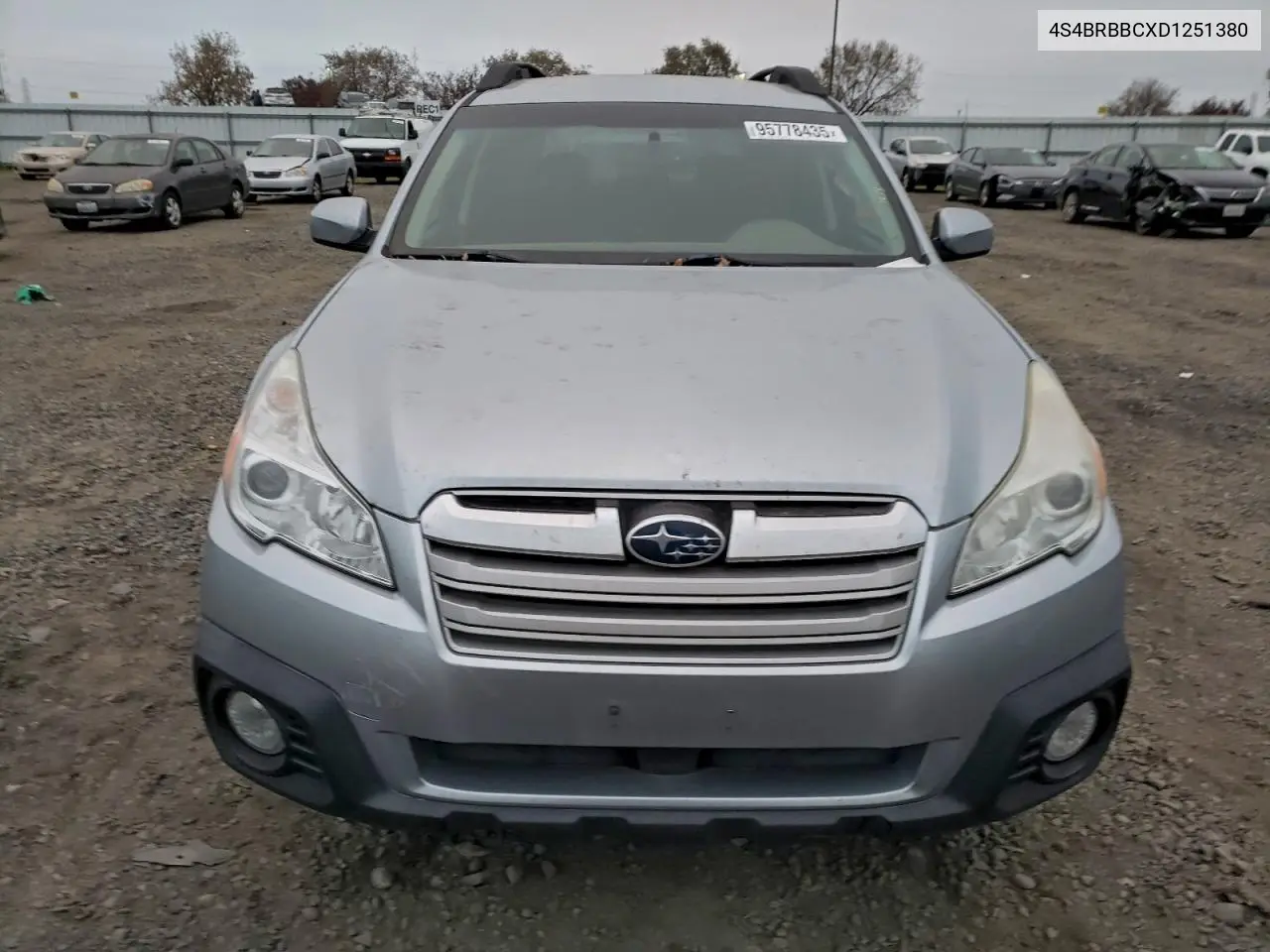 4S4BRBBCXD1251380 2013 Subaru Outback 2.5I Premium