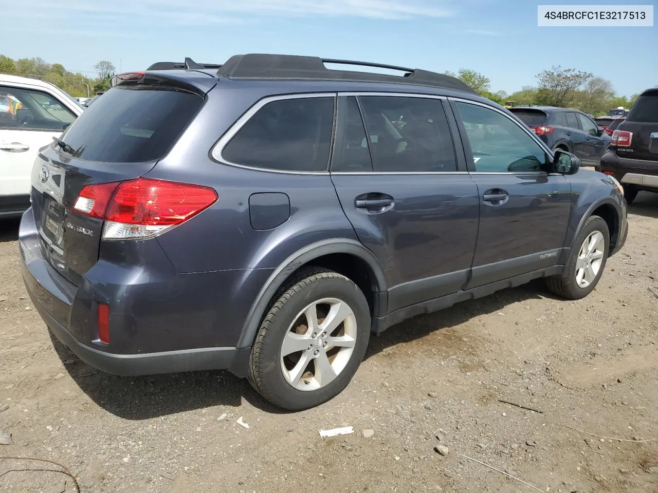 2014 Subaru Outback 2.5I Premium VIN: 4S4BRCFC1E3217513 Lot: 51754454