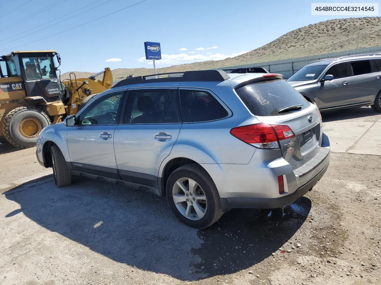 2014 Subaru Outback 2.5I Premium VIN: 4S4BRCCC4E3214545 Lot: 51969744