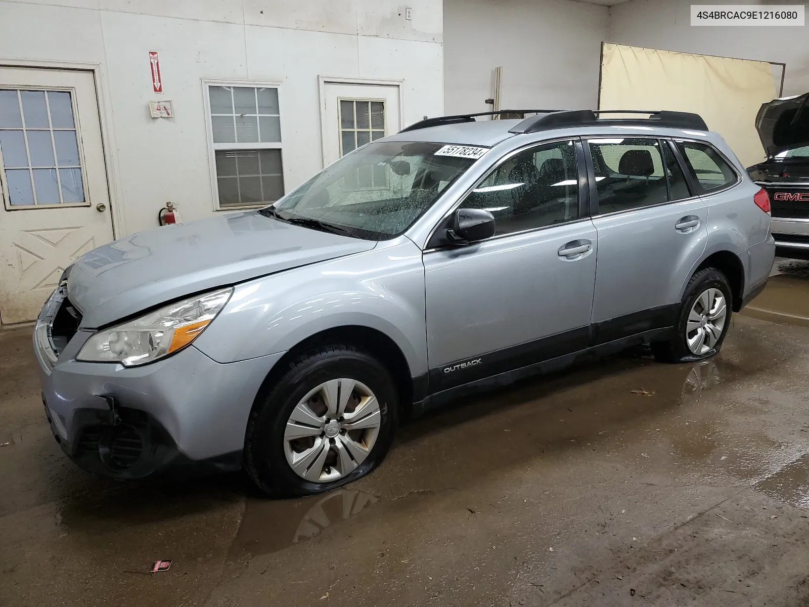 2014 Subaru Outback 2.5I VIN: 4S4BRCAC9E1216080 Lot: 55178234