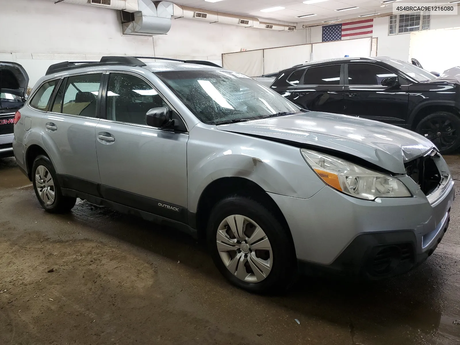 2014 Subaru Outback 2.5I VIN: 4S4BRCAC9E1216080 Lot: 55178234