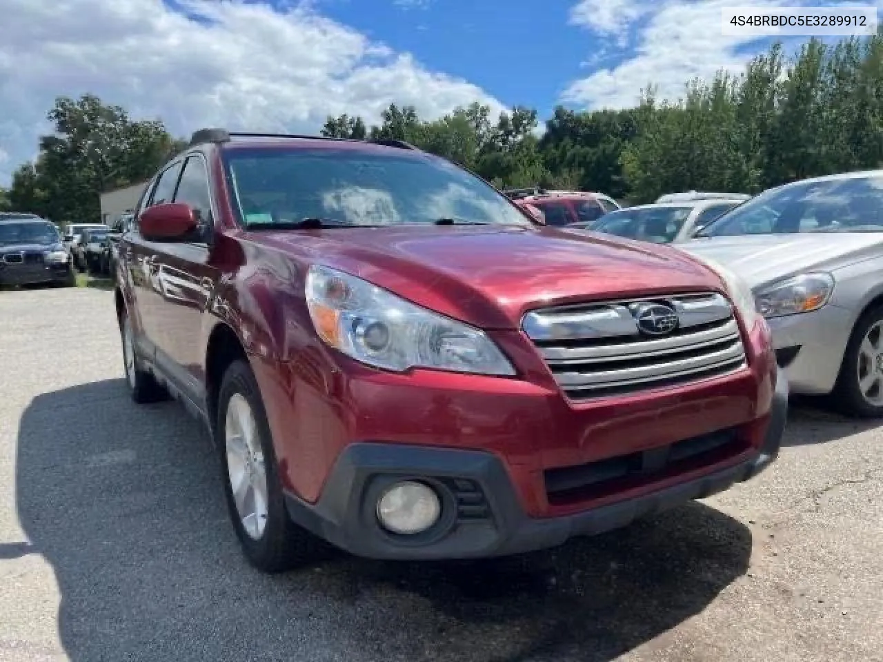 2014 Subaru Outback 2.5I Premium VIN: 4S4BRBDC5E3289912 Lot: 56944444