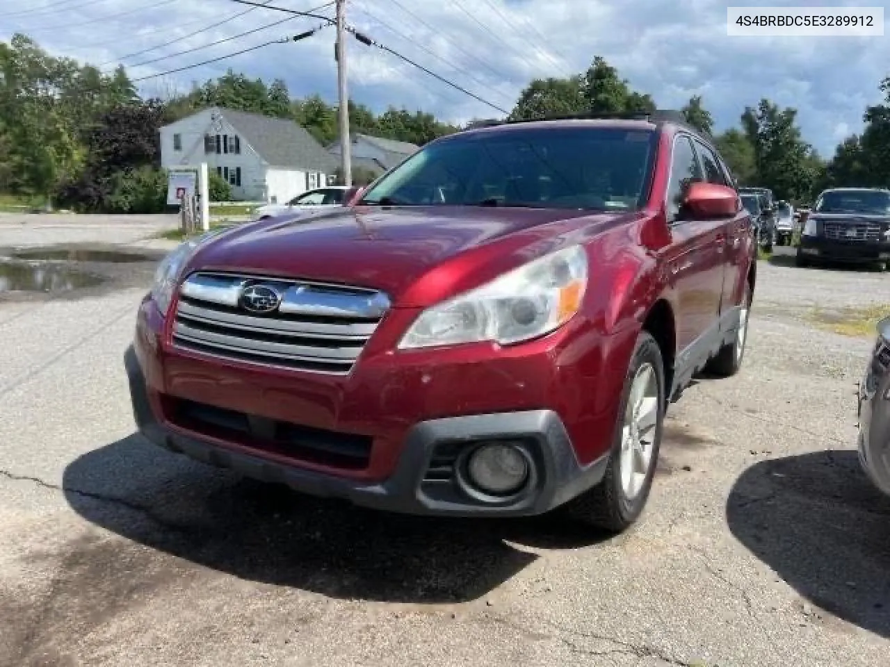 4S4BRBDC5E3289912 2014 Subaru Outback 2.5I Premium