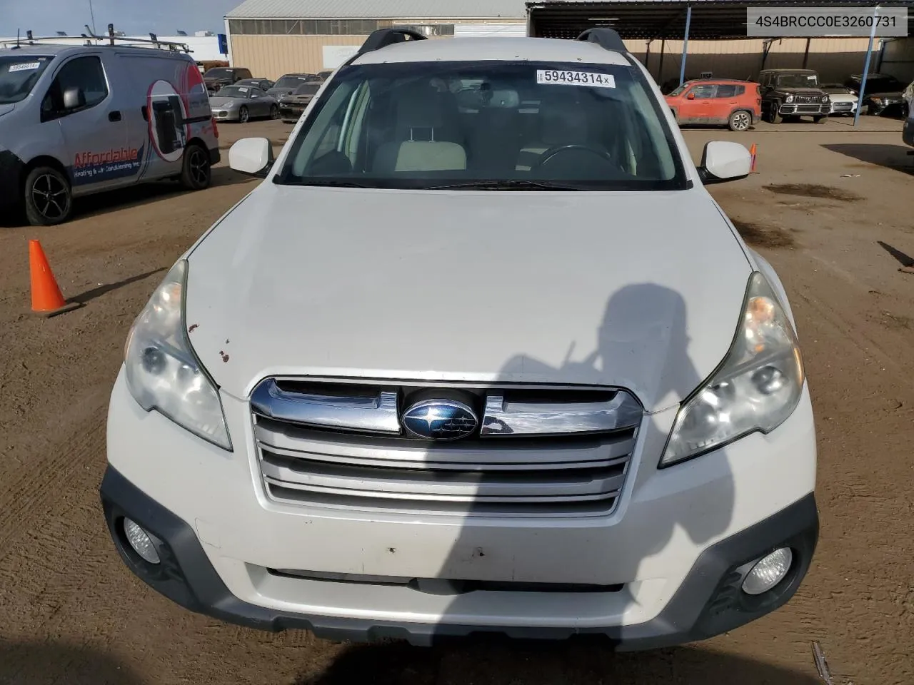 4S4BRCCC0E3260731 2014 Subaru Outback 2.5I Premium