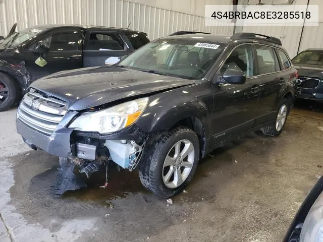 4S4BRBAC8E3285518 2014 Subaru Outback 2.5I