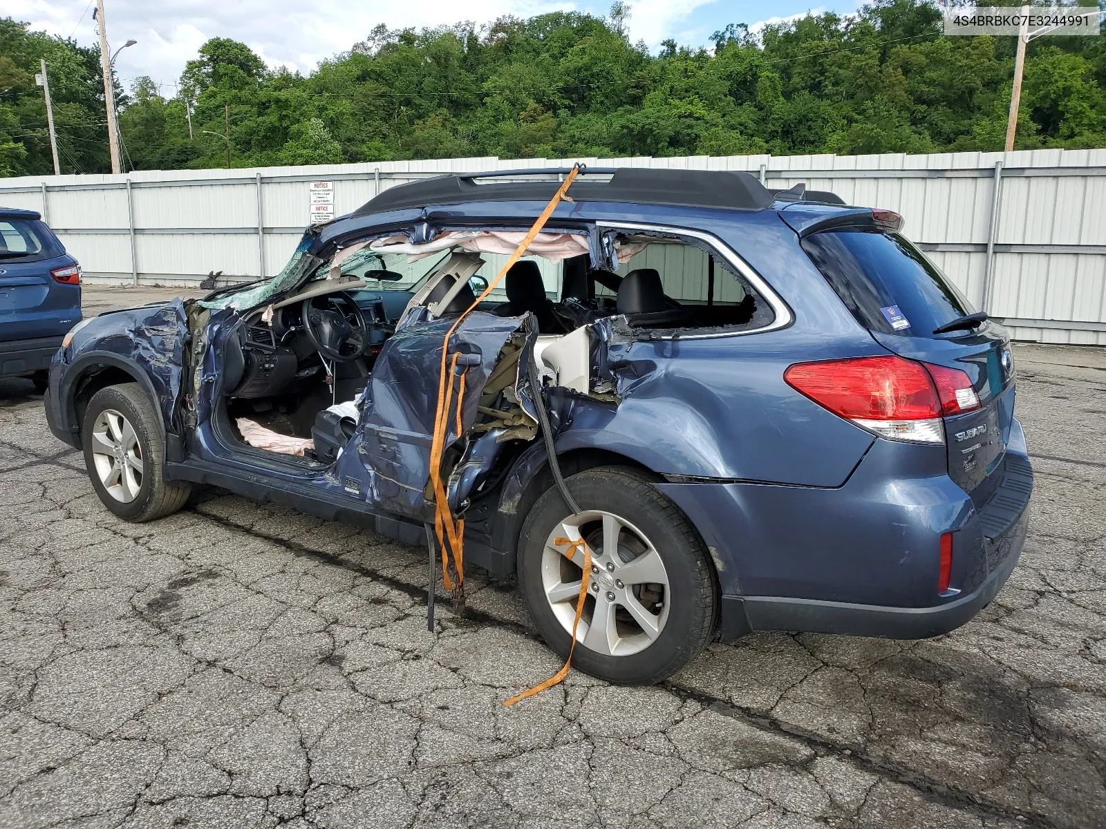 4S4BRBKC7E3244991 2014 Subaru Outback 2.5I Limited