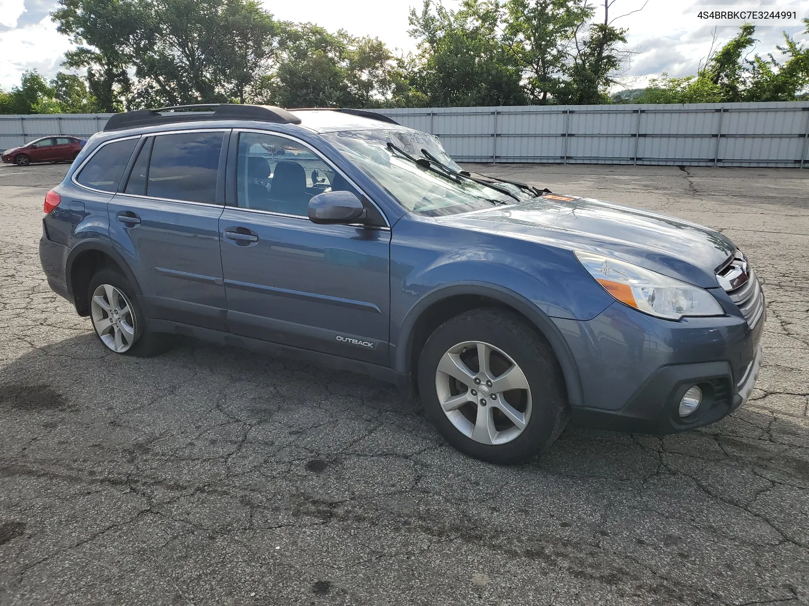 2014 Subaru Outback 2.5I Limited VIN: 4S4BRBKC7E3244991 Lot: 60275724