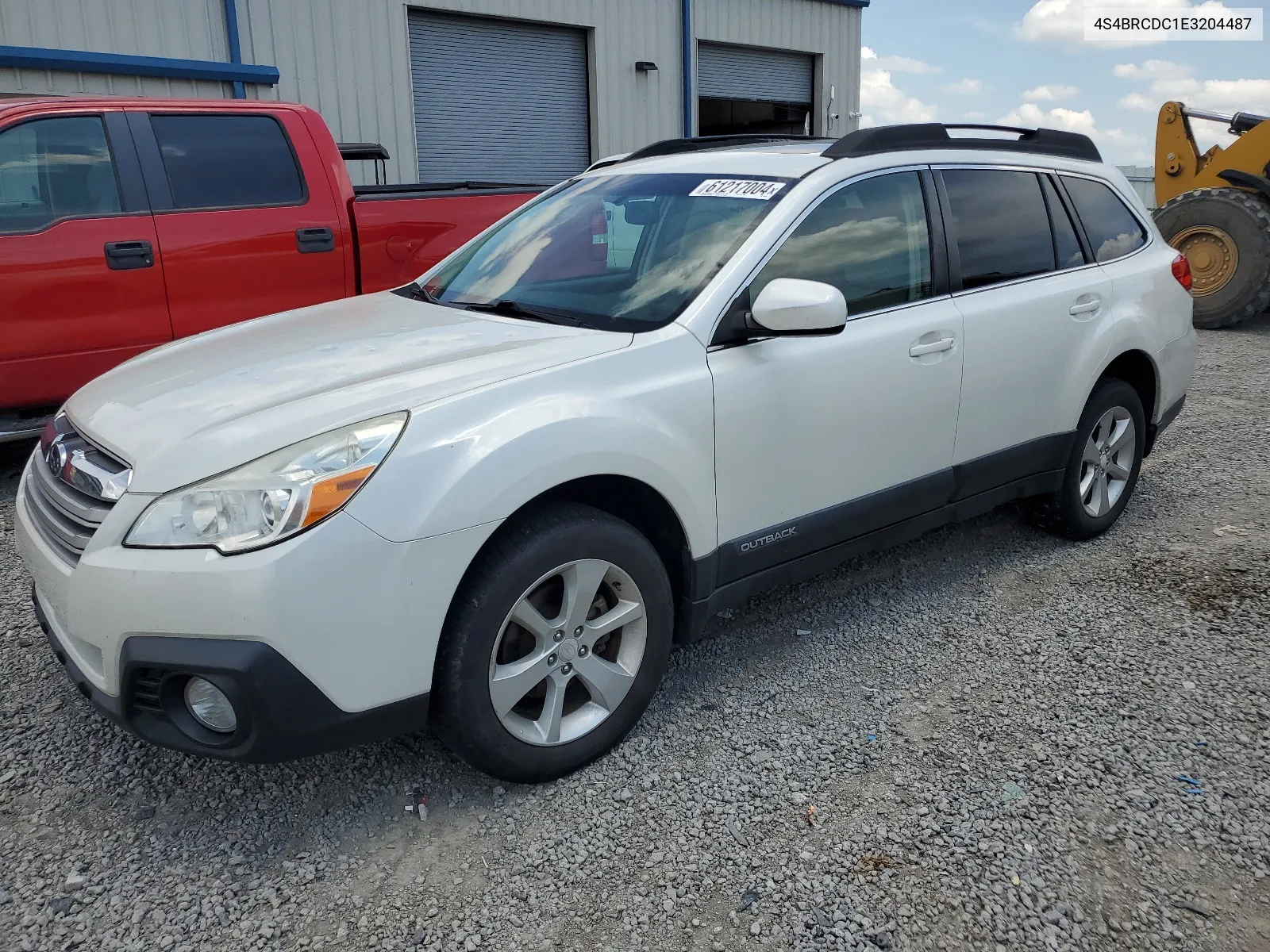 2014 Subaru Outback 2.5I Premium VIN: 4S4BRCDC1E3204487 Lot: 61217004