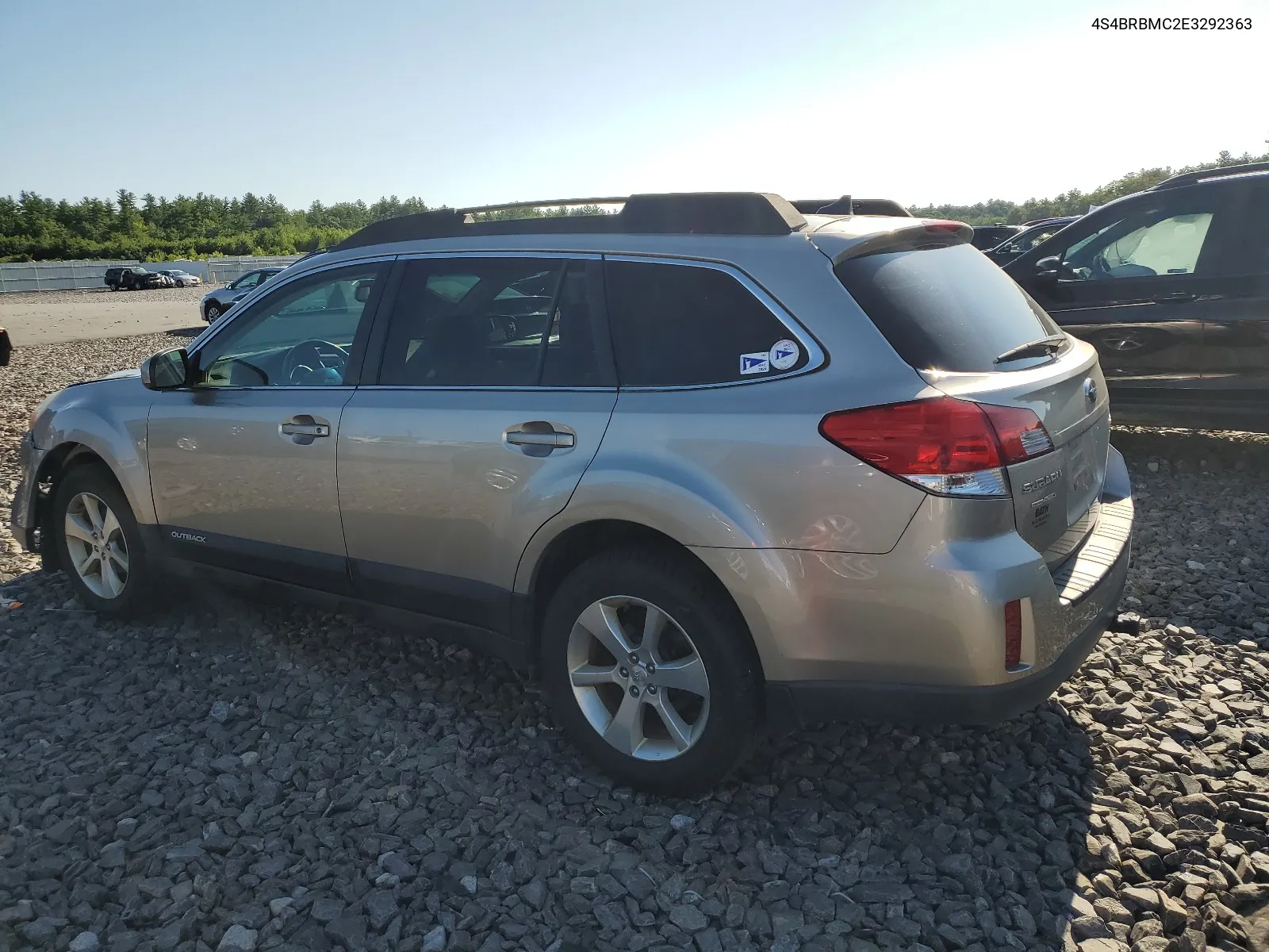 2014 Subaru Outback 2.5I Limited VIN: 4S4BRBMC2E3292363 Lot: 61251844