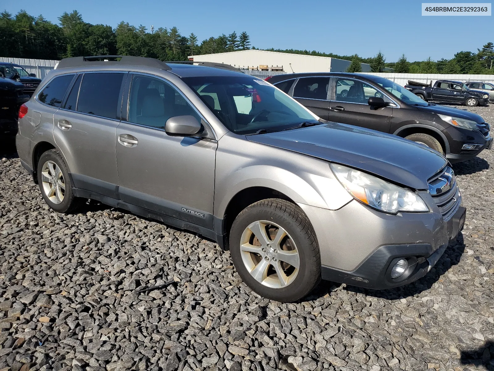 2014 Subaru Outback 2.5I Limited VIN: 4S4BRBMC2E3292363 Lot: 61251844