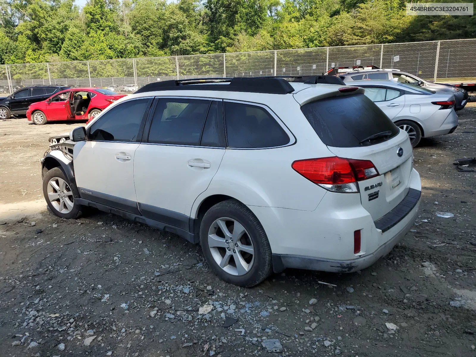 2014 Subaru Outback 2.5I Premium VIN: 4S4BRBDC3E3204761 Lot: 61390174