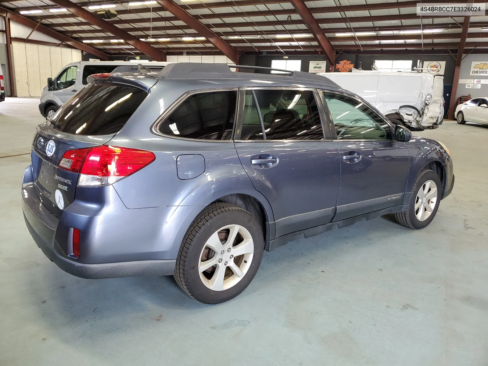 2014 Subaru Outback 2.5I Premium VIN: 4S4BRBCC7E3326024 Lot: 62124444