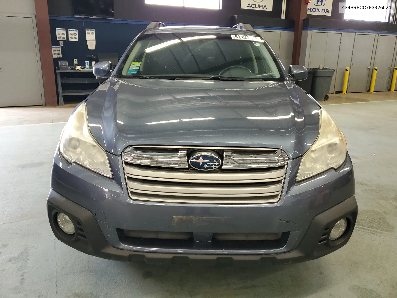 2014 Subaru Outback 2.5I Premium VIN: 4S4BRBCC7E3326024 Lot: 62124444