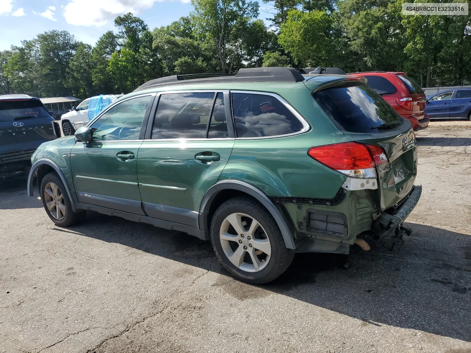 2014 Subaru Outback 2.5I Premium VIN: 4S4BRBCC1E3233516 Lot: 63065224