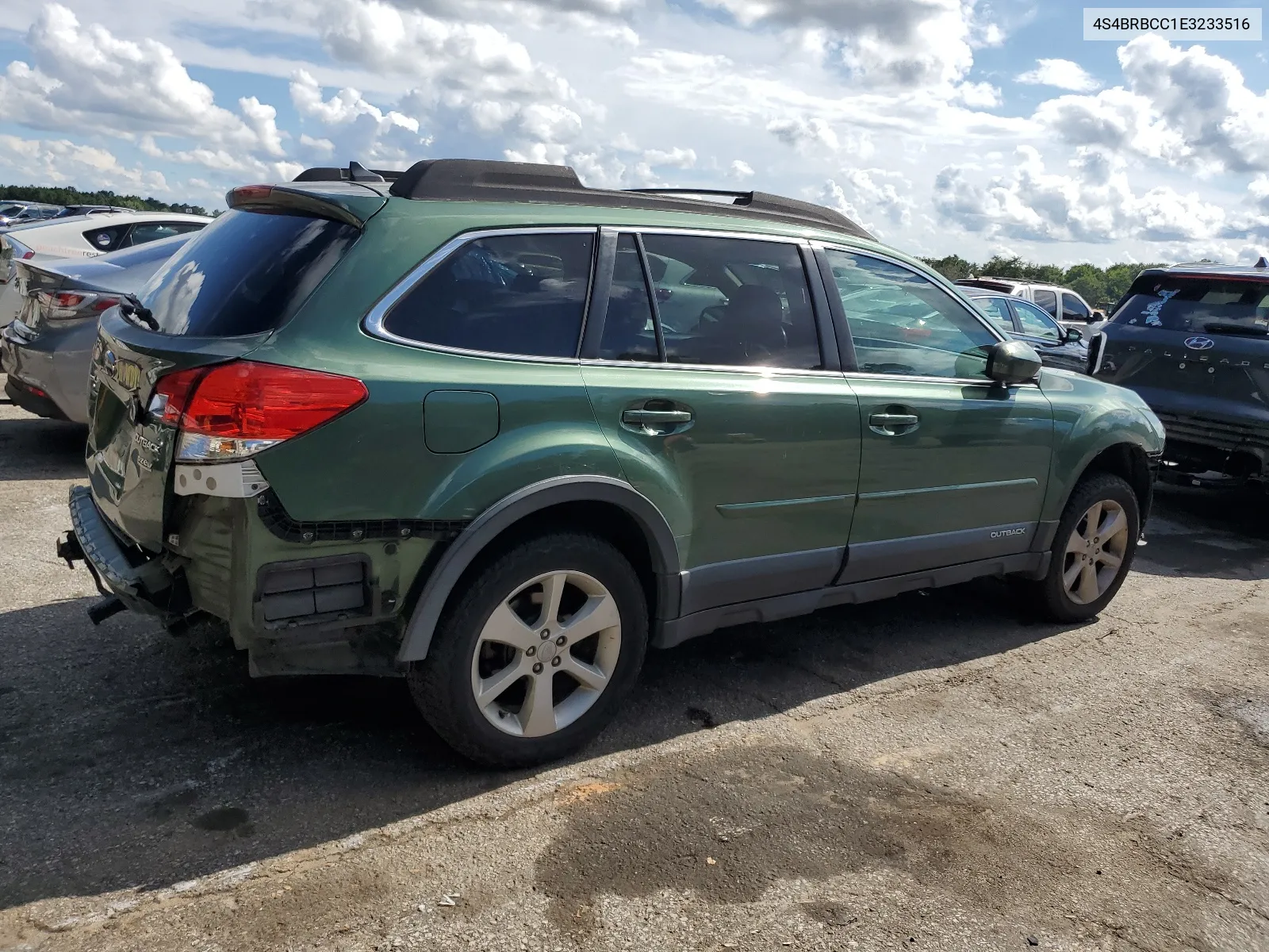 2014 Subaru Outback 2.5I Premium VIN: 4S4BRBCC1E3233516 Lot: 63065224