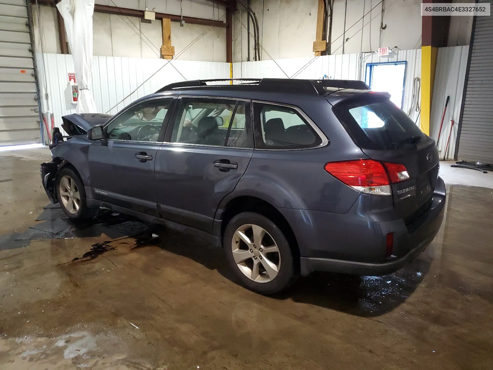 2014 Subaru Outback 2.5I VIN: 4S4BRBAC4E3327652 Lot: 63128244