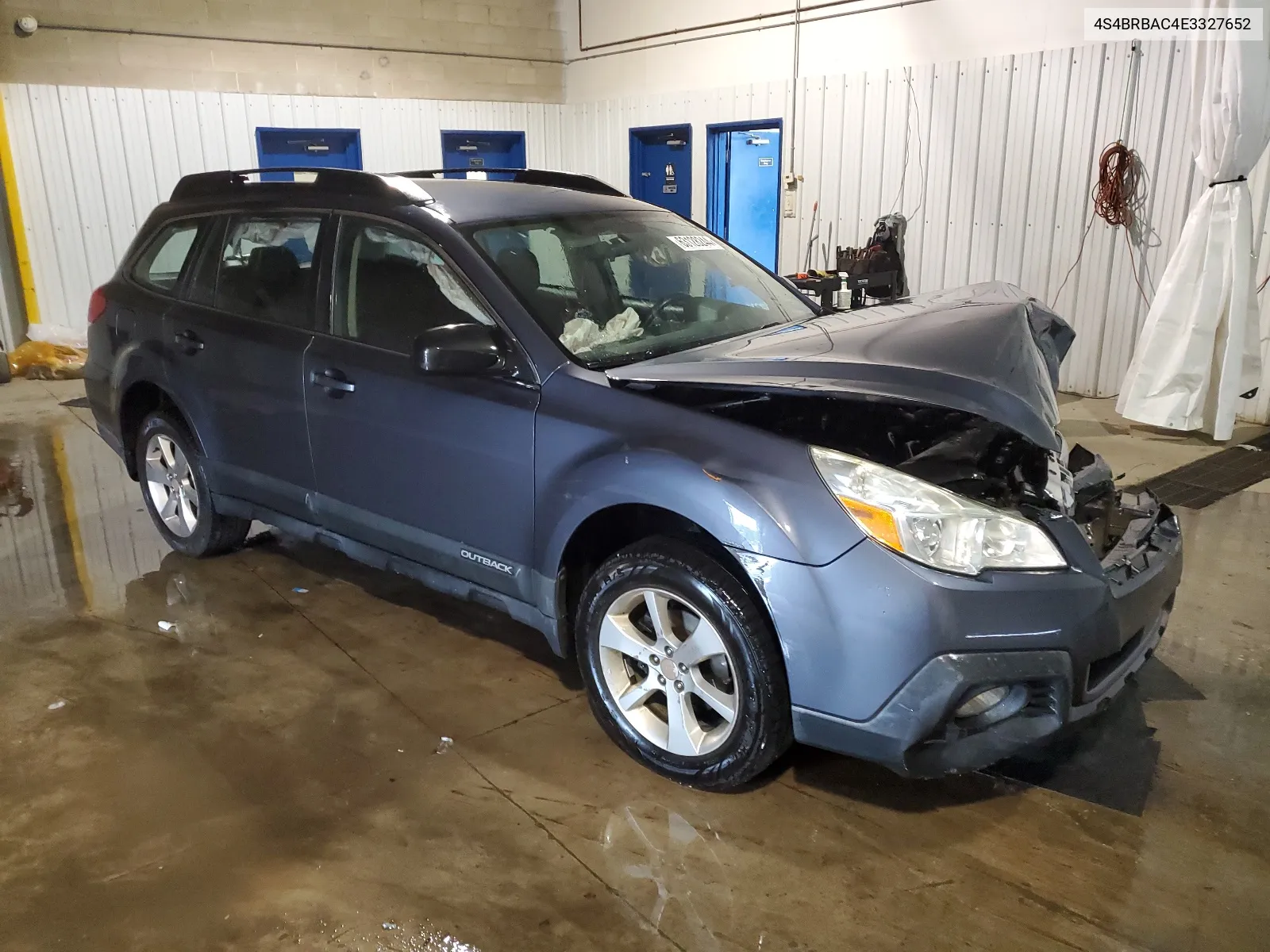 2014 Subaru Outback 2.5I VIN: 4S4BRBAC4E3327652 Lot: 63128244