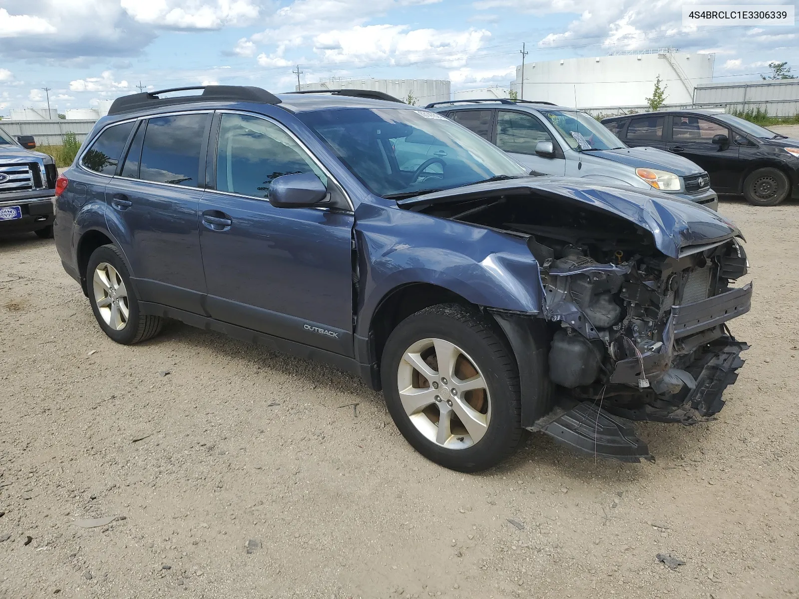 2014 Subaru Outback 2.5I Limited VIN: 4S4BRCLC1E3306339 Lot: 63147324