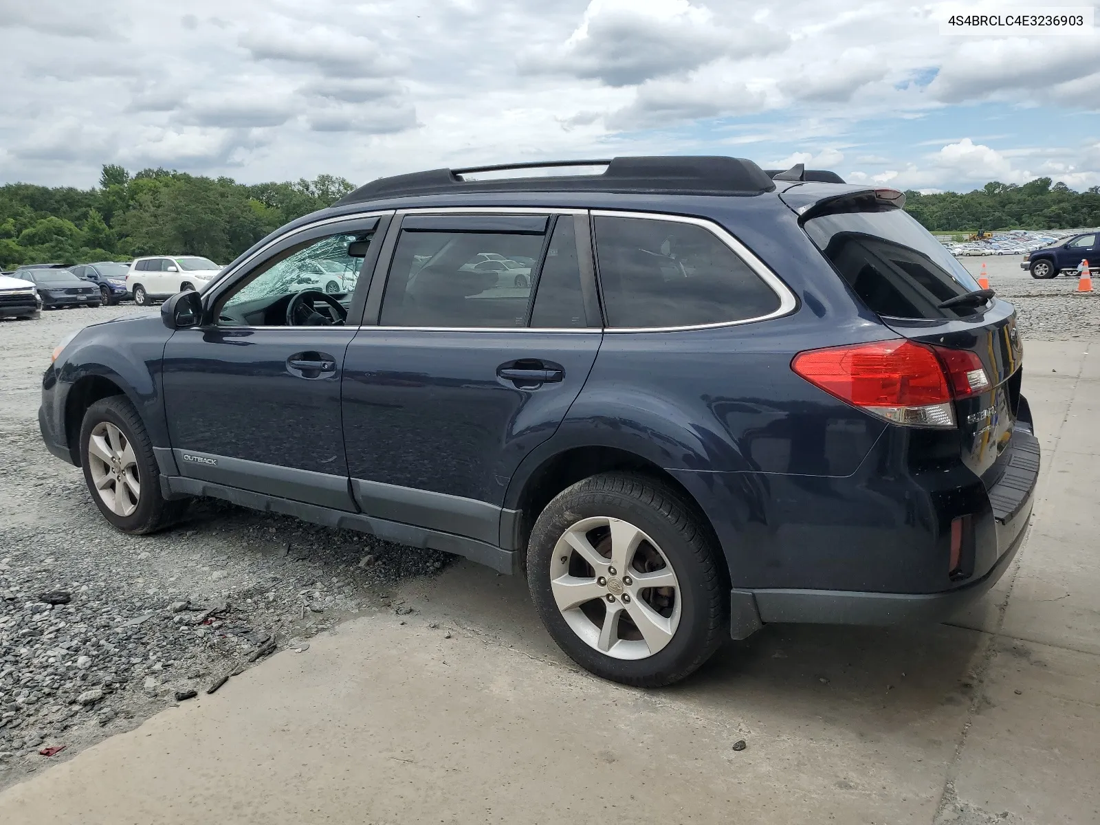 2014 Subaru Outback 2.5I Limited VIN: 4S4BRCLC4E3236903 Lot: 63228294