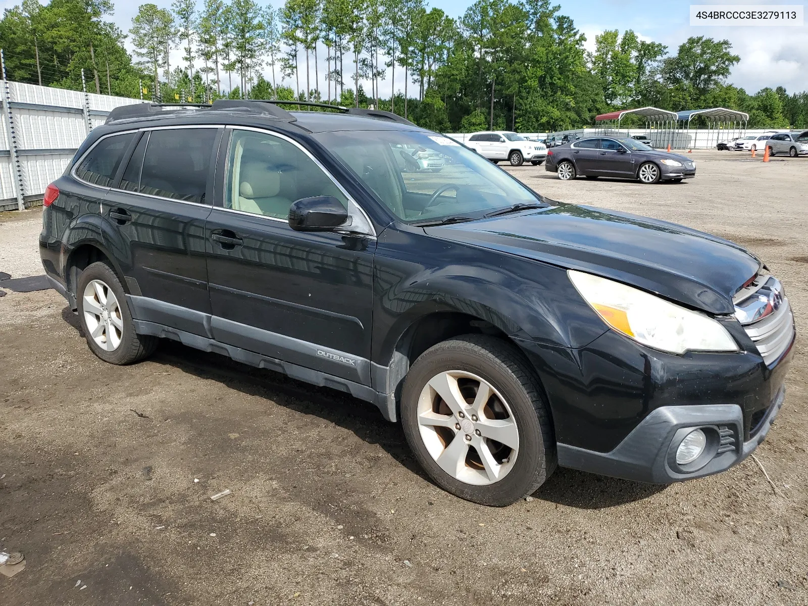 2014 Subaru Outback 2.5I Premium VIN: 4S4BRCCC3E3279113 Lot: 63706044