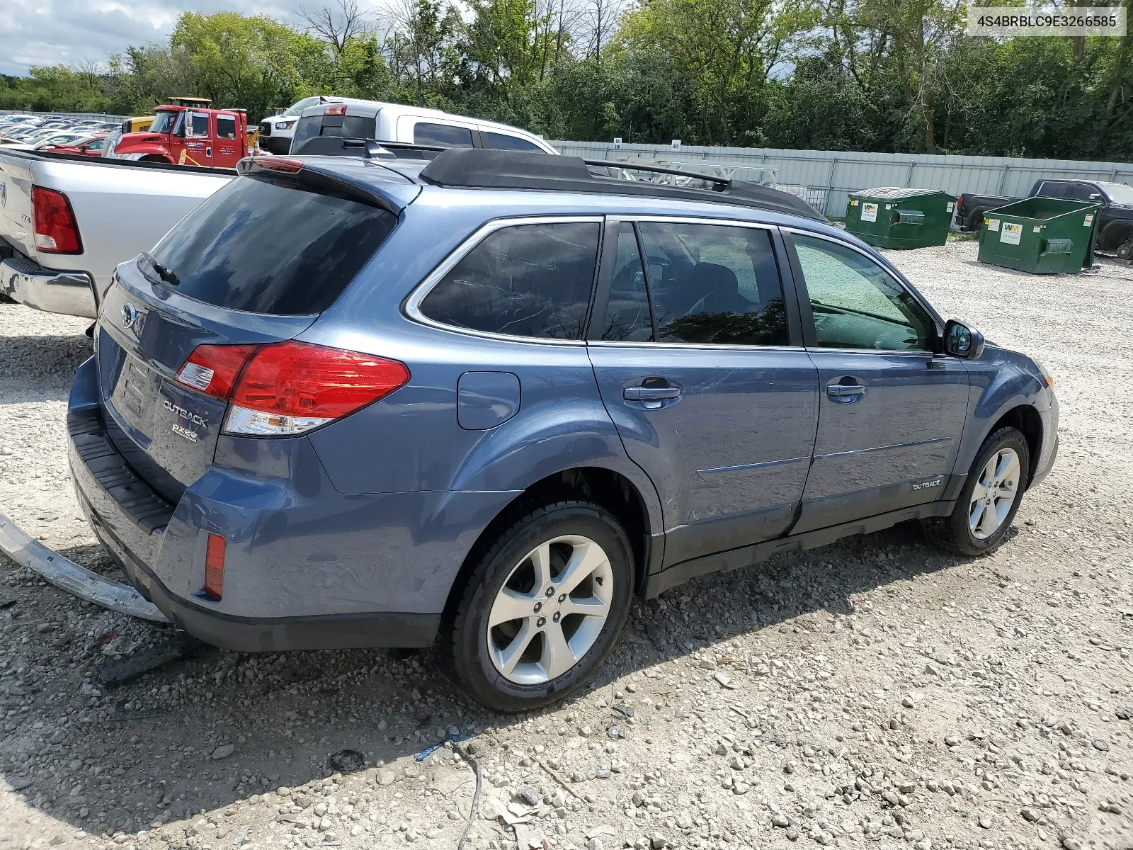 4S4BRBLC9E3266585 2014 Subaru Outback 2.5I Limited