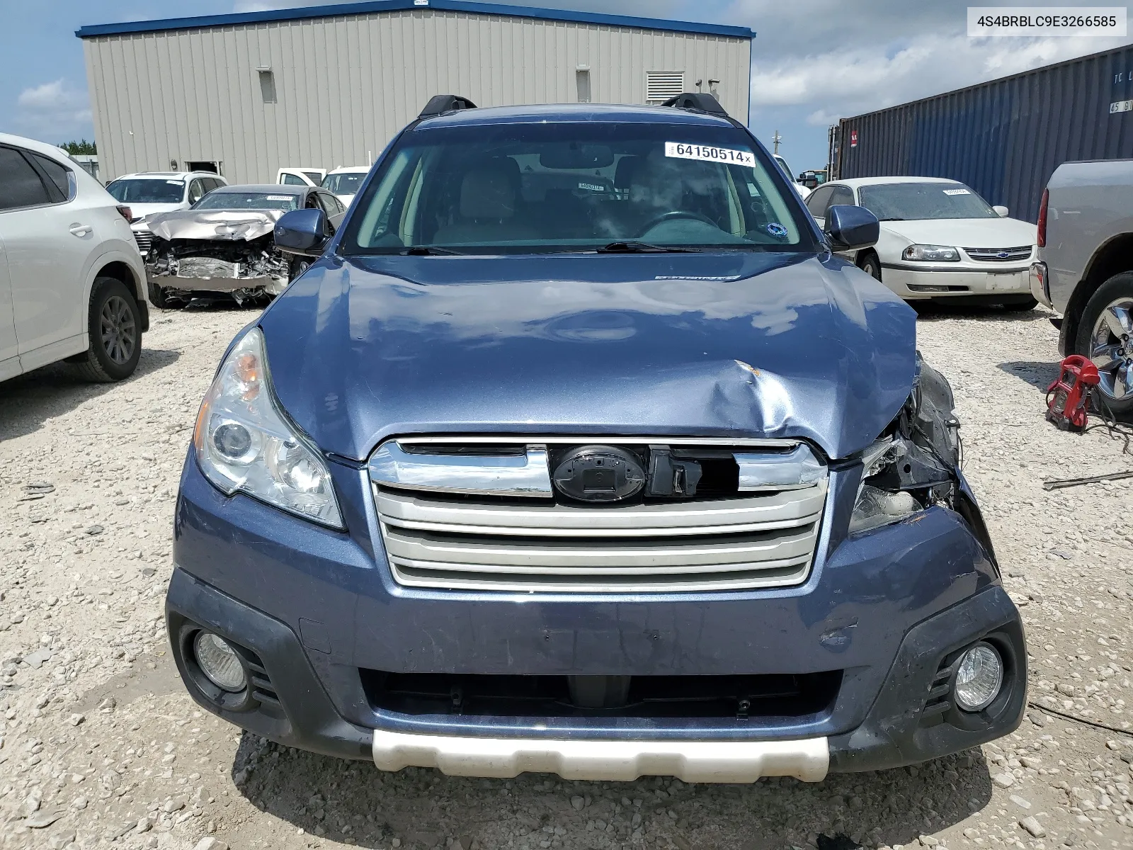 2014 Subaru Outback 2.5I Limited VIN: 4S4BRBLC9E3266585 Lot: 64150514