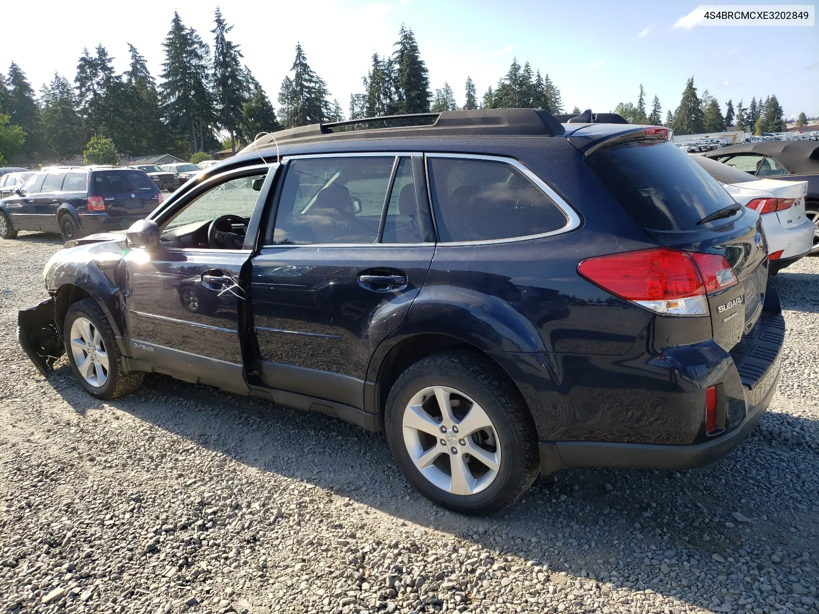 2014 Subaru Outback 2.5I Limited VIN: 4S4BRCMCXE3202849 Lot: 64237134